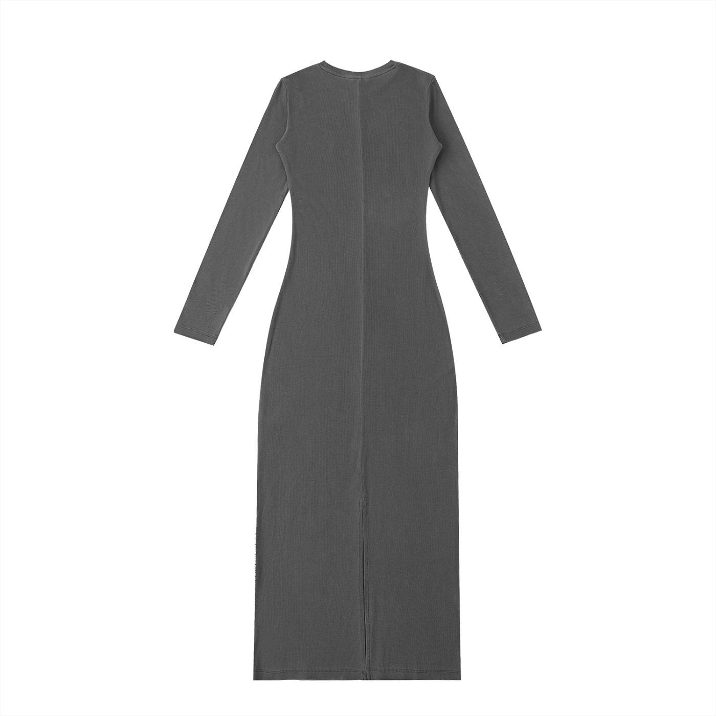 Dyed Washed Slit Maxi Dress